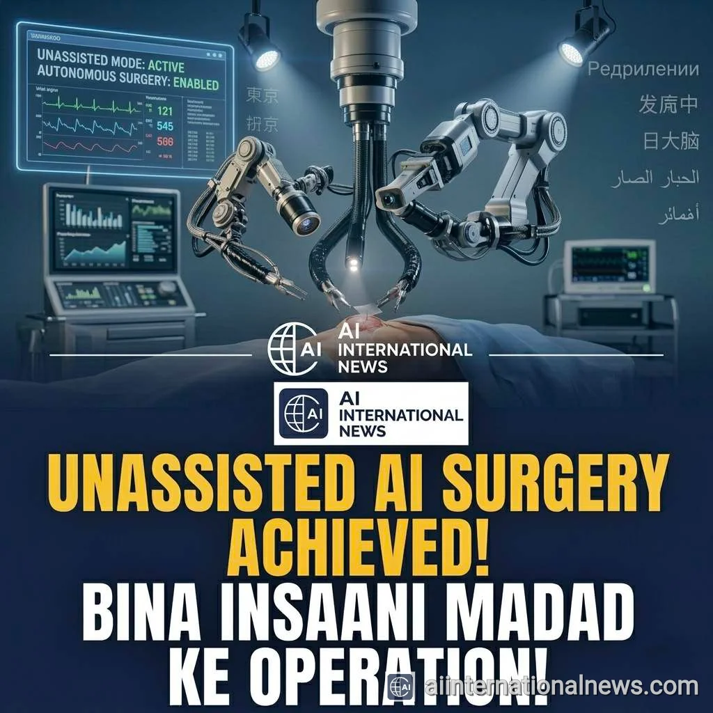 Medical Marvel: World's First Fully Autonomous AI Surgeon Completes 10-Hour Operation 🏥