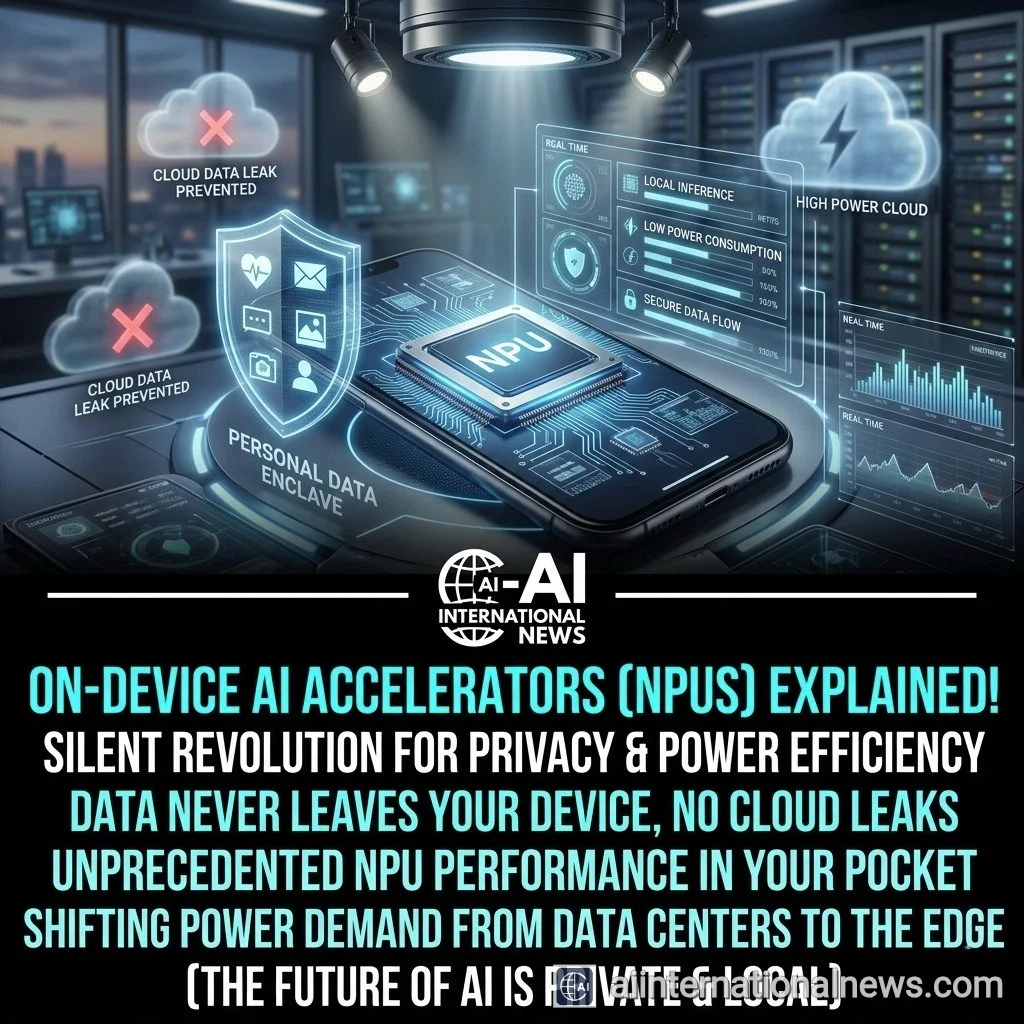 On-Device AI Accelerators (NPUs): A Global Privacy Shift